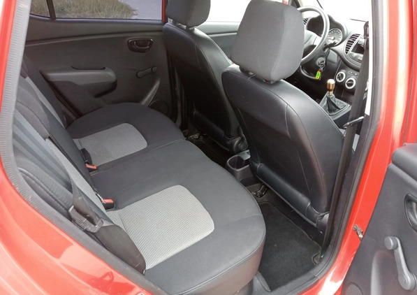 Hyundai i10 cena 11900 przebieg: 130000, rok produkcji 2010 z Łomża małe 211